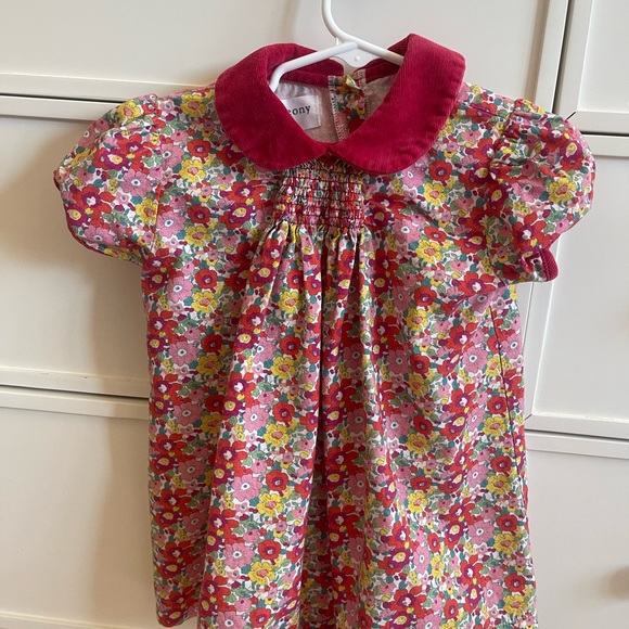 Petit Peony Liberty Print toddler outfit - Picture 3 of 4